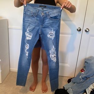 Flying Monkey blue ripped jeans